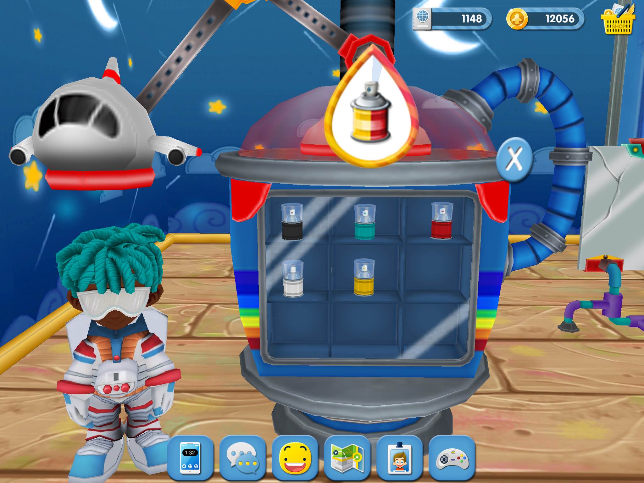 Paper Airplane Game and Personalised Hangars Airside Andy